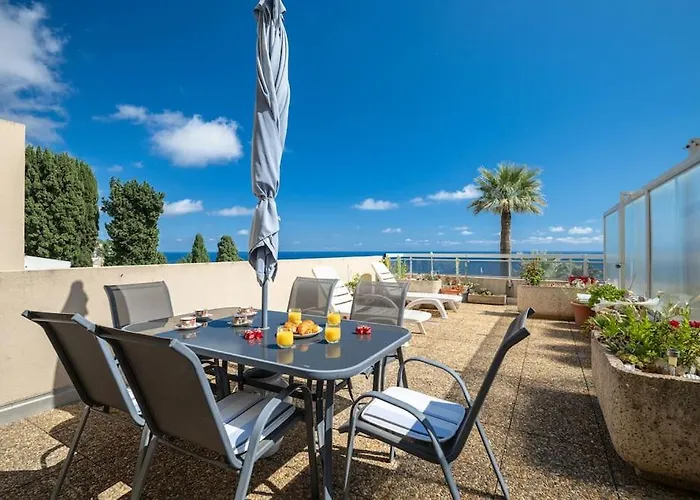 Les Terrasses - Vue Mer - Clim - Parking Inclus